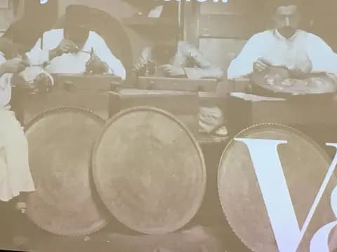 Photograph from the Victoria and Albert Museum collection discussion
